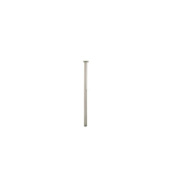 Pied cylindrique brossé H.700 Ø30 mm - BAR PLUS