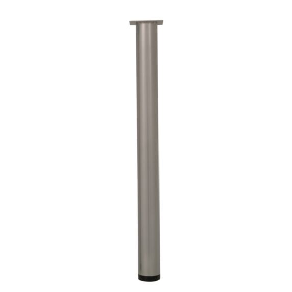 Pied cylindrique gris H.700 Ø60 mm - BAR PLUS