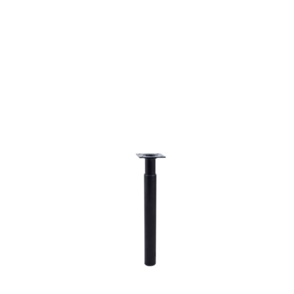 Pied de meuble réglable H250/380 Ø30 noir - BAR PLUS