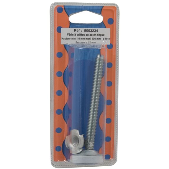 Blister 1 piece verin a griffes l.100 m10 - BAR PLUS