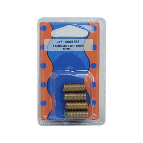 Blister 4 pieces adaptateur tf8 tf10 - EVOLUDIS