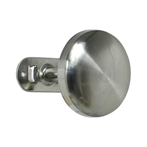 Portemanteau 1 patère à fixer Sancy Métal Brossé