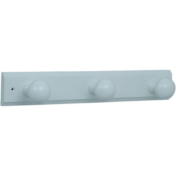 portemanteau club blanc 3 têtes