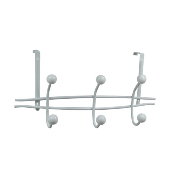 portemanteau master blanc 6 têtes