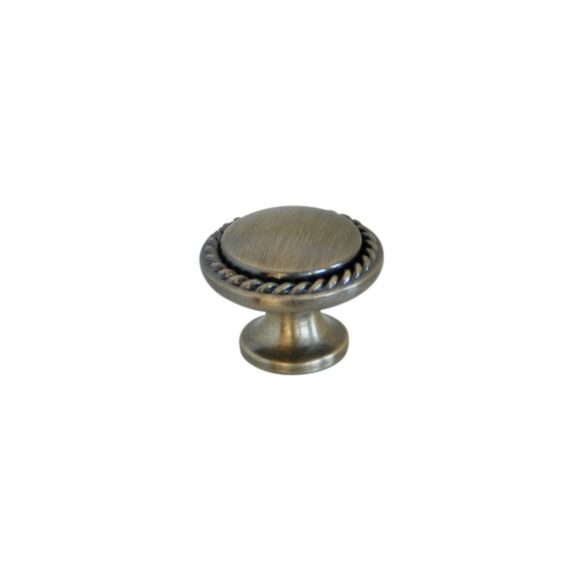 Bouton de meuble classique laiton d30x23mm - BAR PLUS