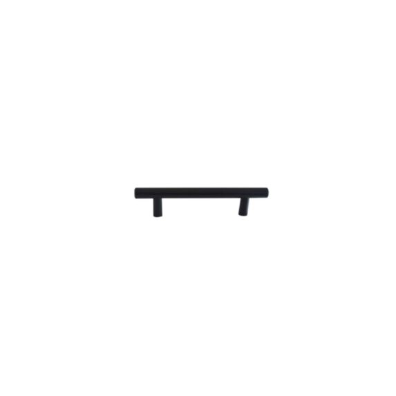 Poignée de meuble Fil noir acier entraxe 96mm mat - BAR PLUS