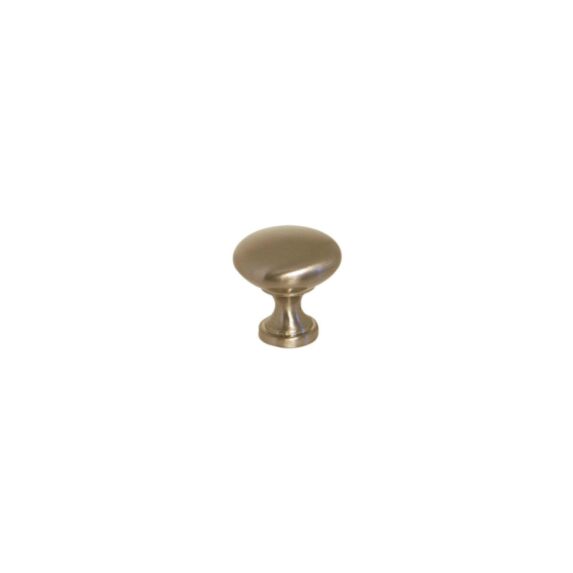 Bouton de meuble Style brosse zamak Ø27,5x28mm - BAR PLUS