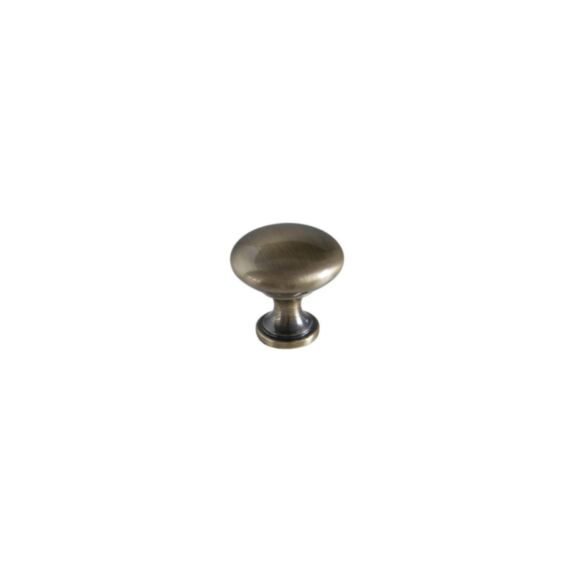 Bouton de meuble Style laiton verni Ø32mm H31mm - BAR PLUS