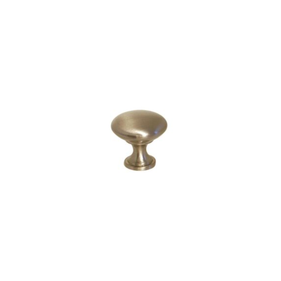 Bouton de meuble Zamak 32x31mm brossé - BAR PLUS