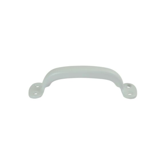 Poignée meuble blanc acier L.140 - BAR PLUS