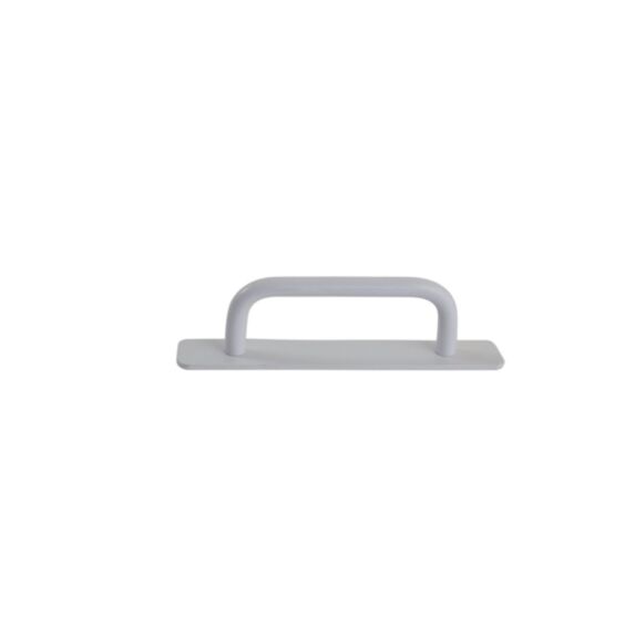 Poignée meuble blanc aluminium 150x25mm - BAR PLUS