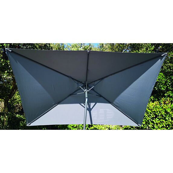 Parasol droit Tilt 3x2m Gris ardoise - GIVEX