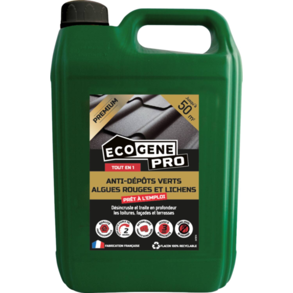 anti dépôts verts algues et lichens pae premium 50m2 5L