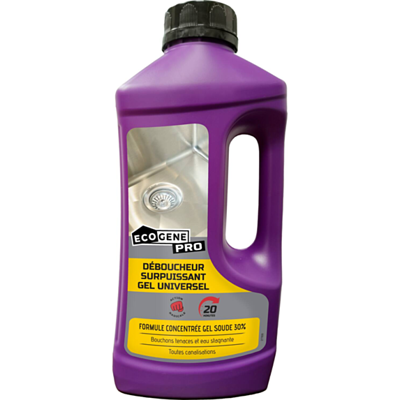 Déboucheur surpuissant gel universel ECOGENE pro 1l