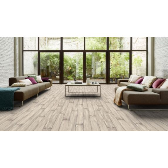 Revêtement de sol Vinyle Bois gris clair Iconik Life 3m - (Vendu au m)²