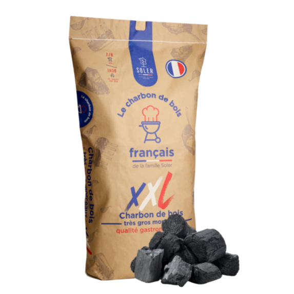 Charbon de bois XXL 5L - SOLER