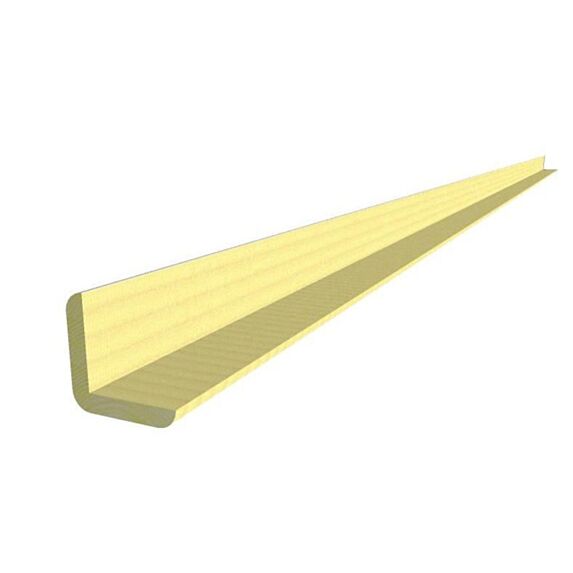 Baguette d'angle arrondie samba 20x20mm longueur 2,4m