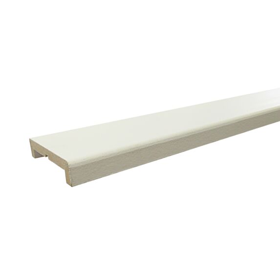 Nez cloison MDF prépeint blanc 11x103mm 2m50 - SOTRINBOIS
