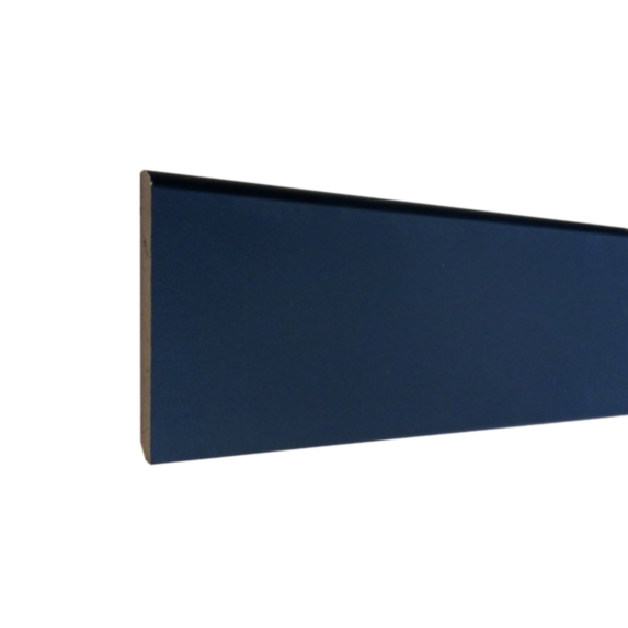 Plinthe Arrondi M.D.F. Noir 9X68 2m40
