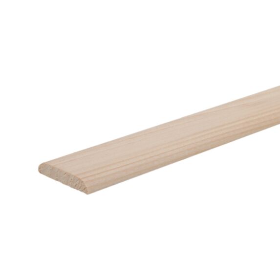 Chant plat 2 arrondies sapin 6x30 2m5