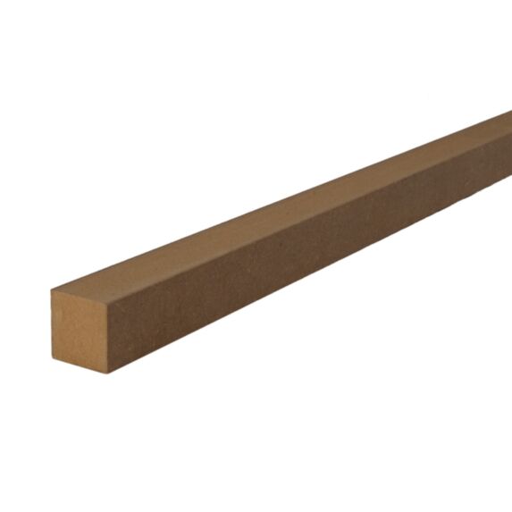 Carrelet bois MDF 10x10mm L.2,44m 507943