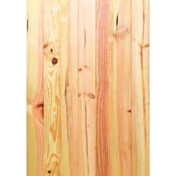 Lambris en pin maritime noueux brut - 201 x 9.7 x 1 cm