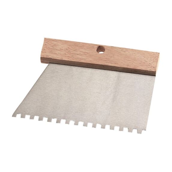 Couteau à colle l.185mm dents