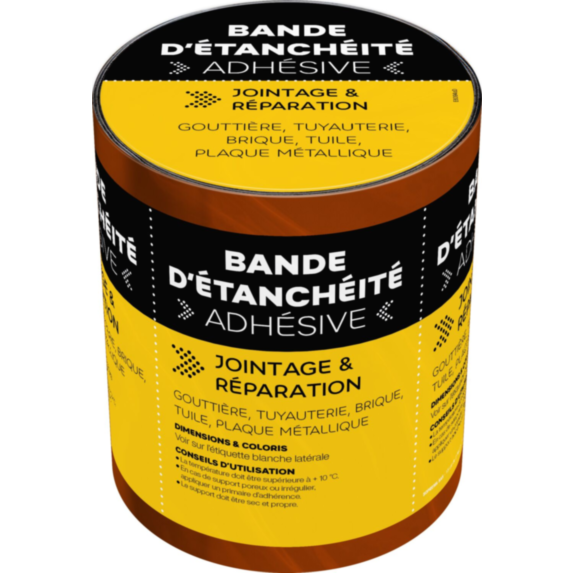 Bande étanchéité auto terre cuite 5x0,15m - SOPREMA
