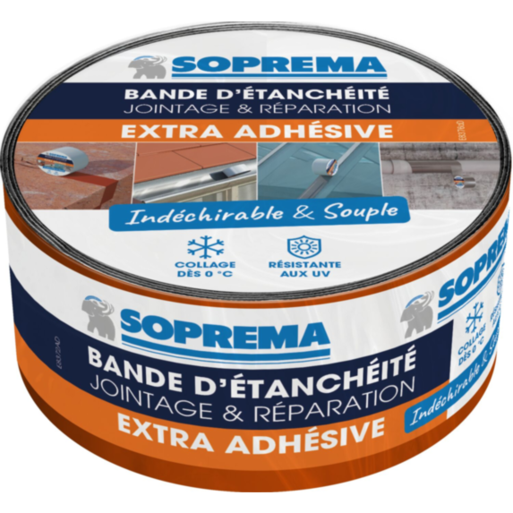 Bande étanchéité extra terre cuite 5x0,05m - SOPREMA