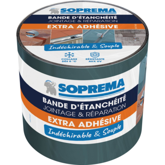 Bande étanchéité extra ardoise 5x0,10m - SOPREMA