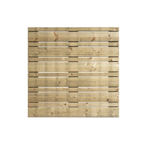 Dalle De Terrasse Pin Naturel Oslo Classe 3 100x100cm - CERLAND