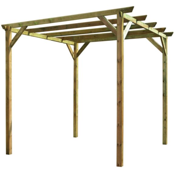 Pergola Carre en Bois 3x3m - CERLAND