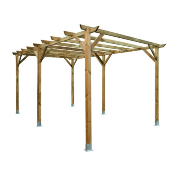 Carport Pin FSC Maranello 5x3x2,46m - CERLAND