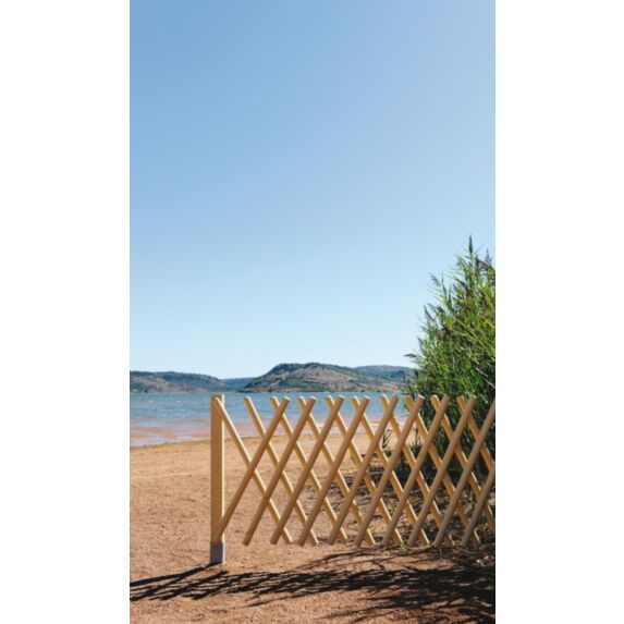 Clôture Croisée 225x4.6xH.80cm - CERLAND