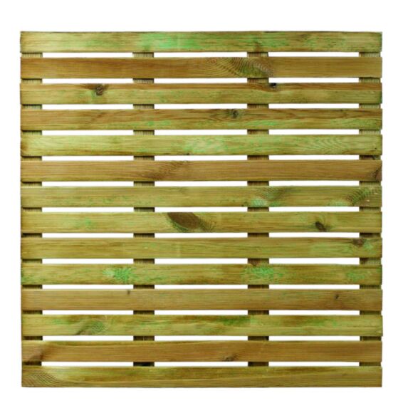 Dalle de terrasse Pin traité Classe 3 100x100x2,8cm - JARDIPOLYS