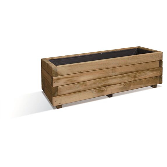 Bac à Fleurs Bois First 80x40xH.27cm -CERLAND