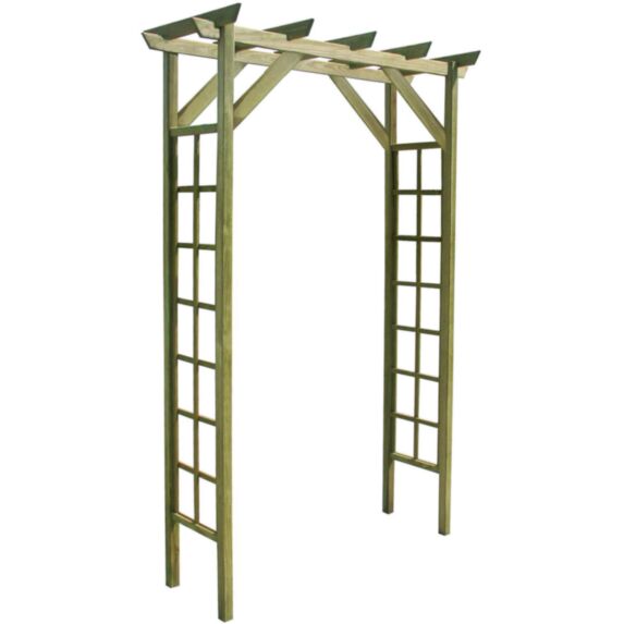 Pergola Passiflore Bois 140x60xH.214.5cm - CERLAND