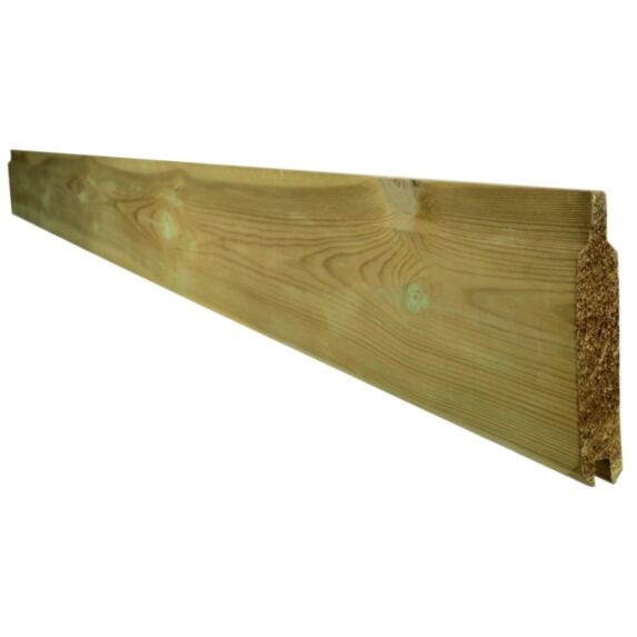 Clin de bardage bois - 240x14,5x2cm JARDIPOLYS