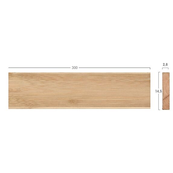 Lame De Plancher 300x14.5x2.8cm - CERLAND