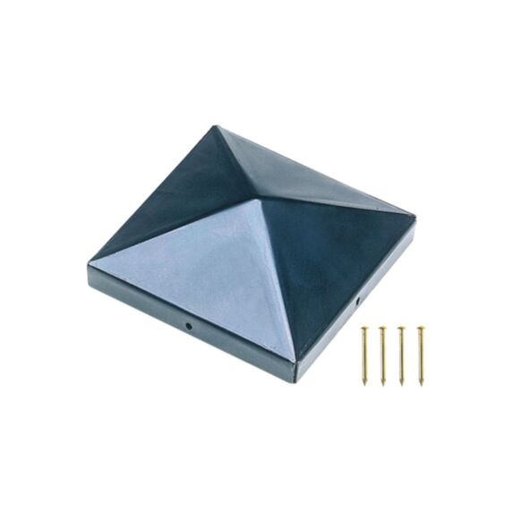 Chapeau de poteau noir - KORDO