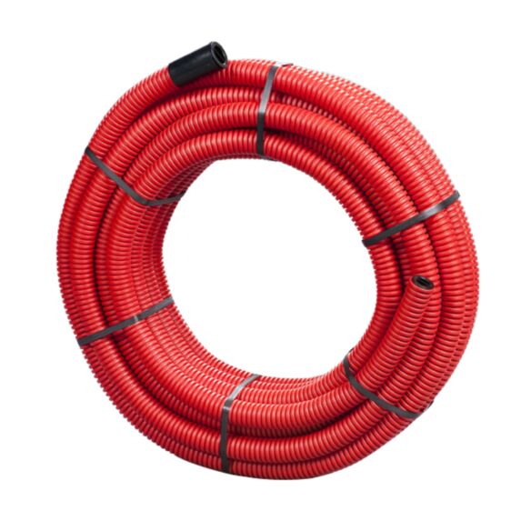 GAINE CONDUIT ÉLECTRIQUE JANOFLEX 40 ROUGE ATF 50M