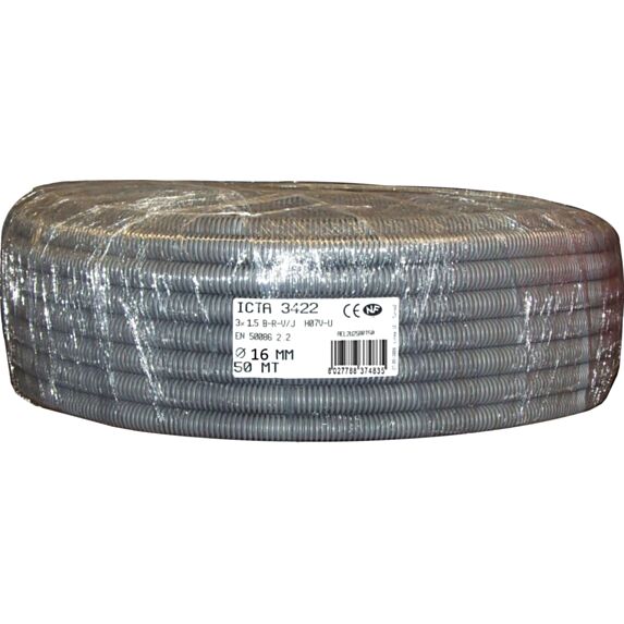 Gaine prefilee 3g1.5mm² 50m - ELECTRALINE