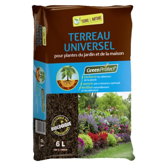 terreau universel greenprotect - TERRE & NATURE