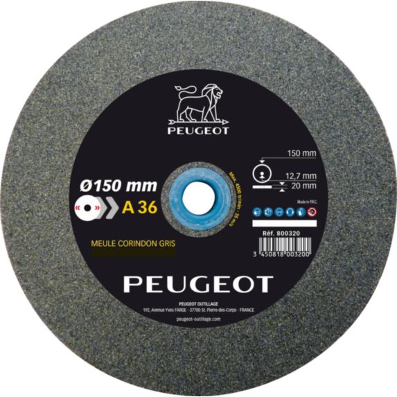 Meules corindon grain A36