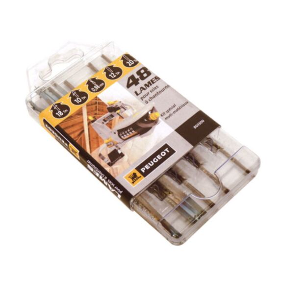 Kit de lames pour scies à chantourner - PEUGEOT