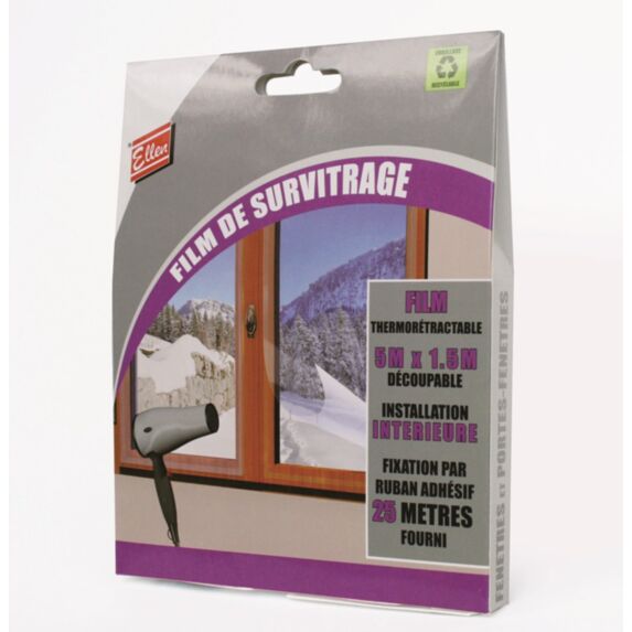 Film de survitage transparent 5M X1,5M