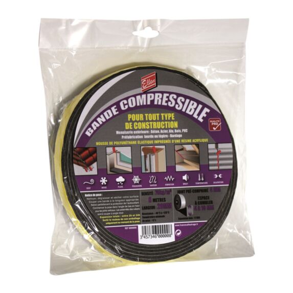 Bande compressible en mousse PU 8M
