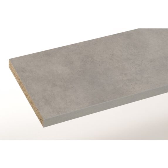 Plan stratifié 275 x 64 x 38 mm couleur béton - ACTIBOIS