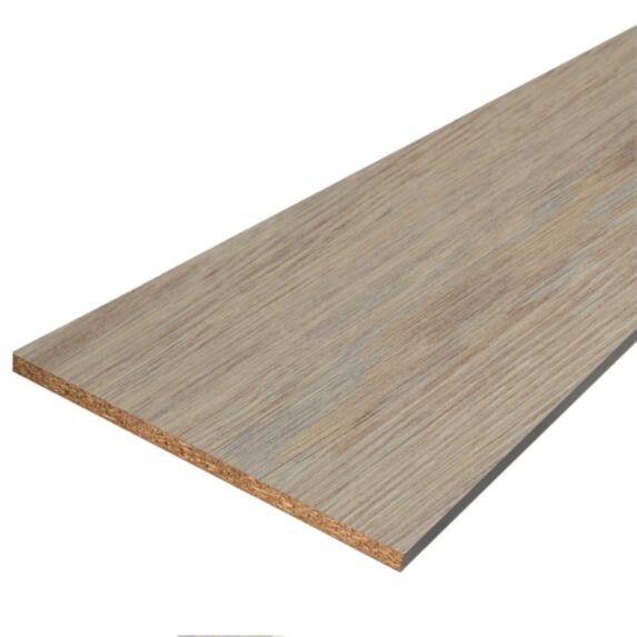 Tablette mélaminée Béton 18mm 250x60cm