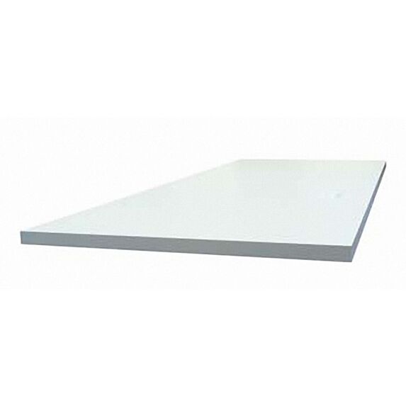 Tablette mélaminée blanc 4 chants 18 mm 800 x 400 mm - SUPBOIS